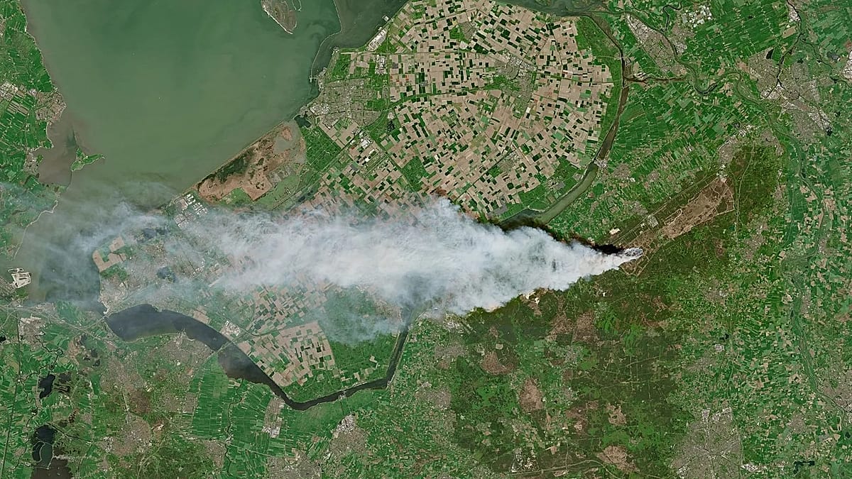 ¡Incendios arrasan Países Bajos! Francia y Alemania envían bomberos urgentes