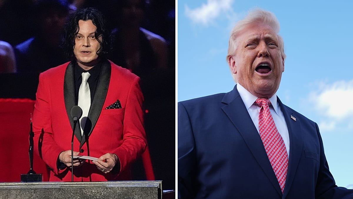Jack White destroza a Trump por firmar los dólares: ¿vanidad total?