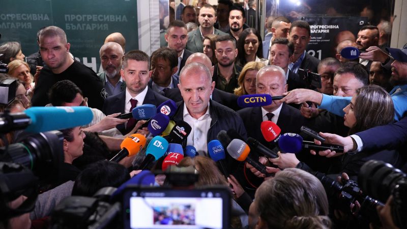 Bulgaria vira hacia Rusia: Radev arrasa en las elecciones