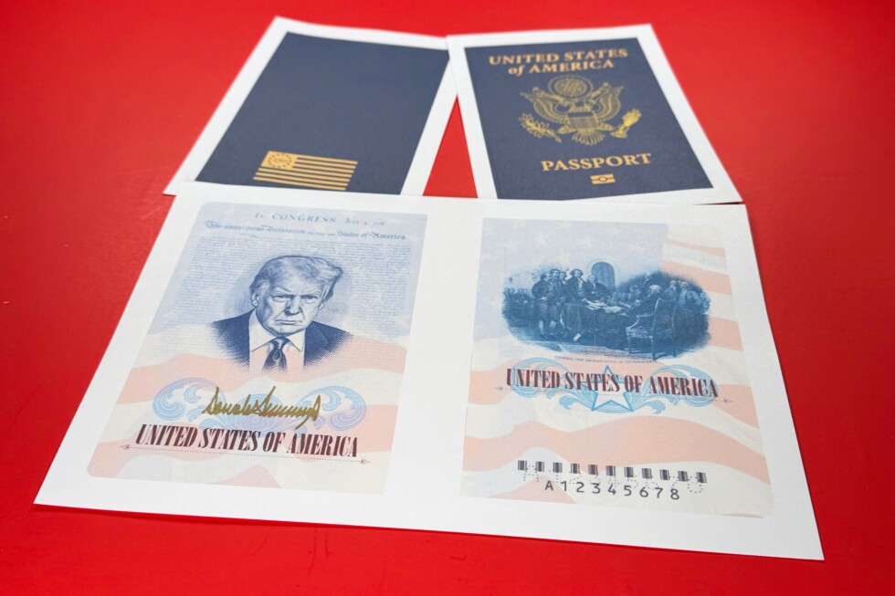 Pasaportes con la cara de Trump: el gran homenaje por el 250 aniversario de EE.UU.