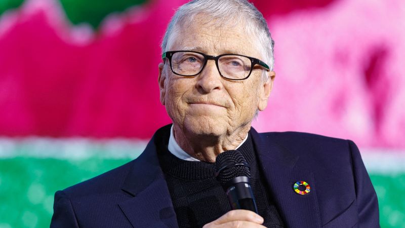 Bill Gates abandona cumbre de IA en India por escándalo Epstein