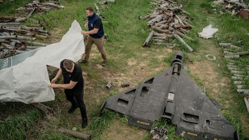 Ucrania comparte su arma secreta contra drones iraníes con EE.UU.