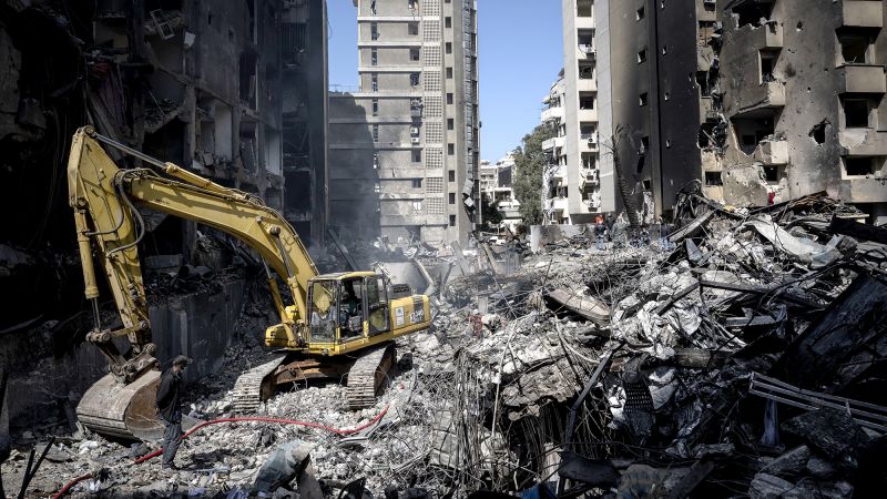 Israel bombardea Beirut y rompe el frágil alto el fuego con Irán