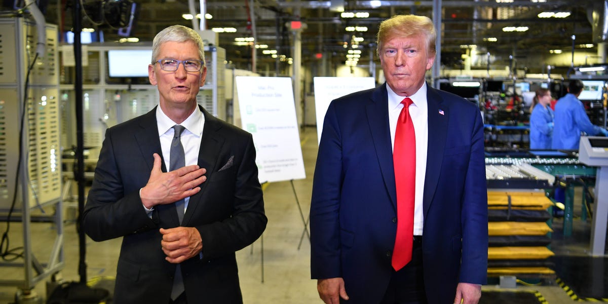 La llamada secreta que unió a Tim Cook con Trump y salvó a Apple