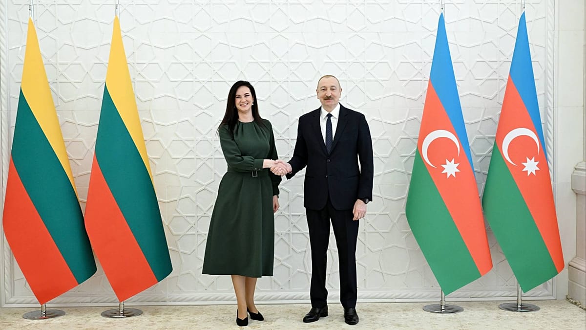 Lituania y Azerbaiyán se alían en energía y seguridad ante tensiones globales