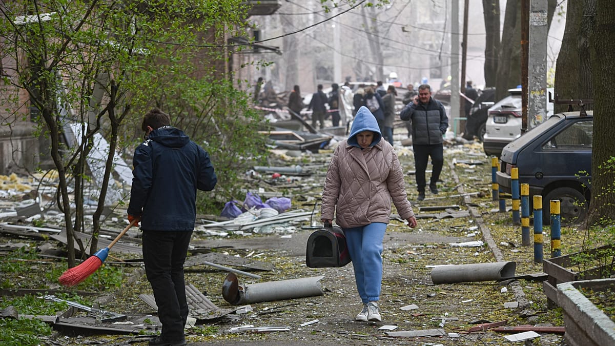 Rusia desata el mayor bombardeo con drones sobre Ucrania: siete muertos y pánico en Dnipro