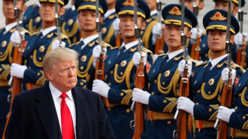 China despliega alfombra roja perfecta para Trump en Pekín