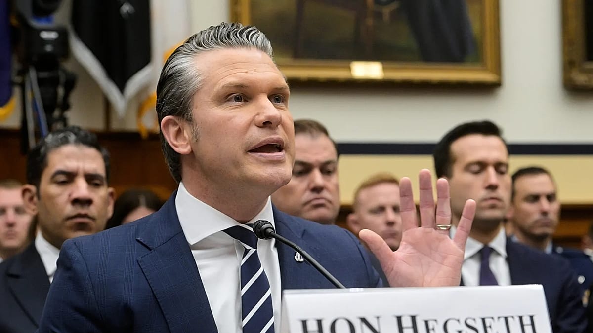 Escándalo en el Congreso: Hegseth acorralado por la guerra de Trump con Irán