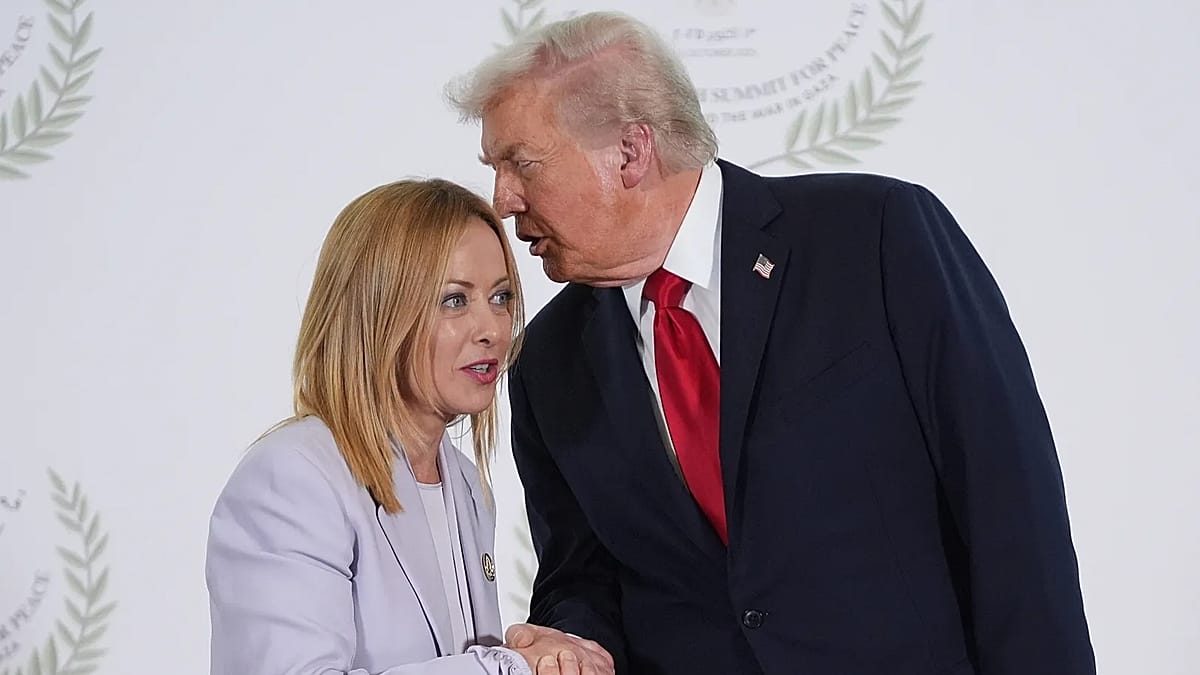 Trump destroza su amistad con Meloni por defender al Papa en la guerra de Irán