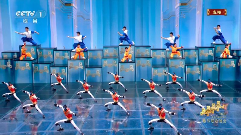 Robots chinos flipan con kung-fu en la gala del Año Nuevo