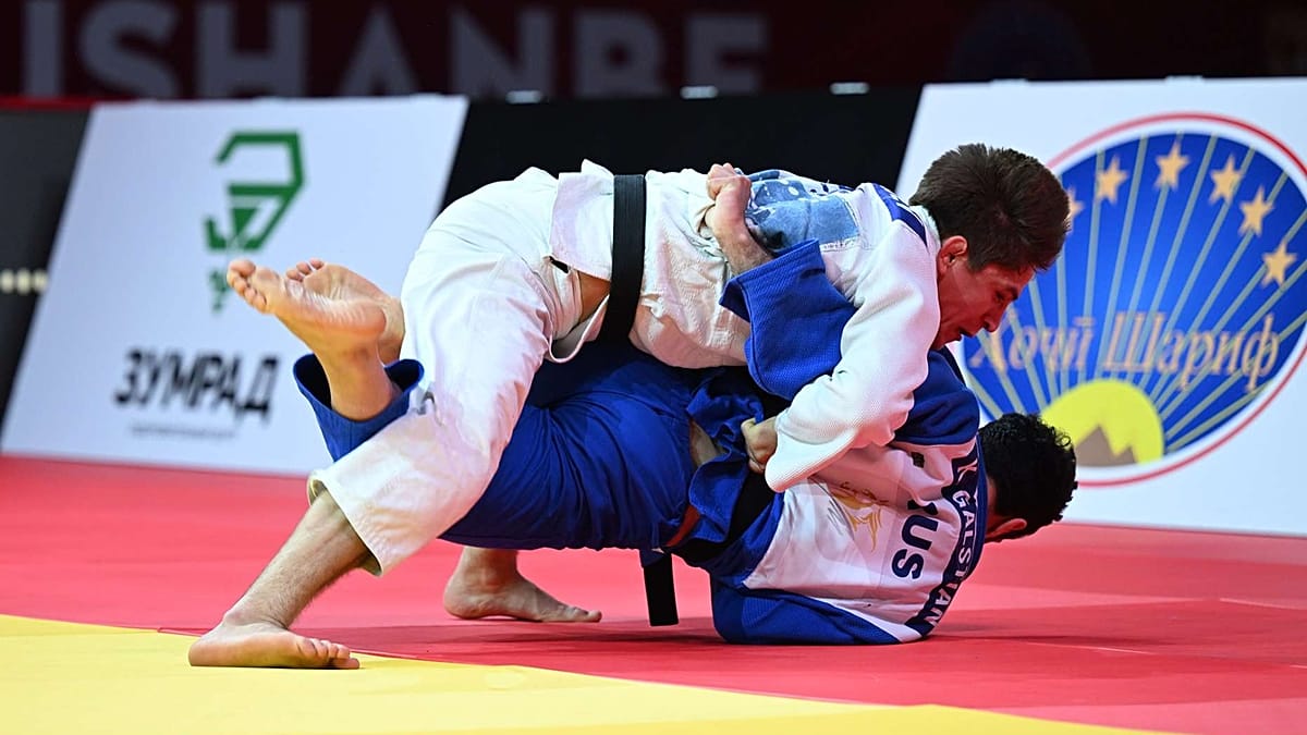 Tayikistán brilla con oros en su Grand Slam de judo: ¡el público enloquece!