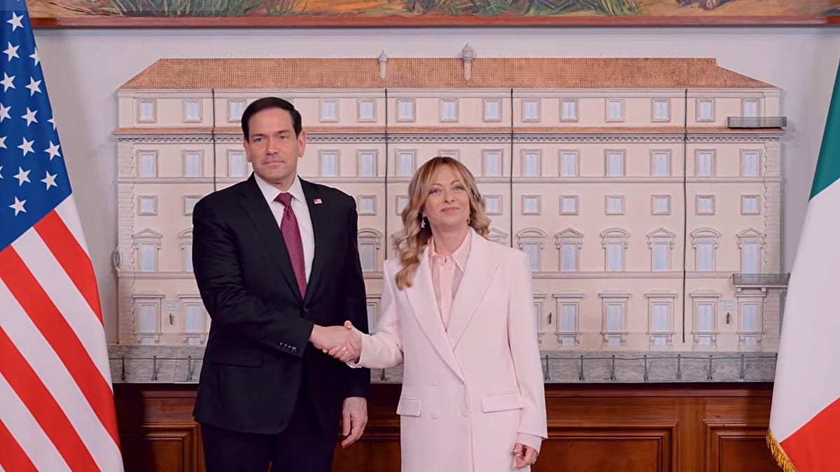Rubio en Roma: EE.UU. frena retirada de tropas de Italia