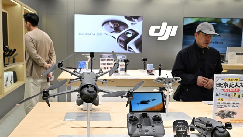 Pekín sin drones: el vacío en las tiendas que cambia todo